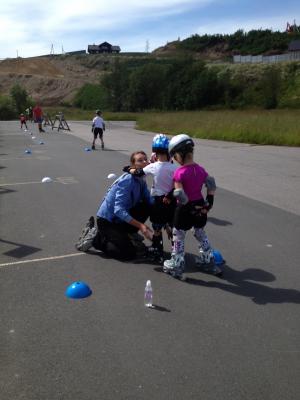 Летние занятия в горнолыжном клубе