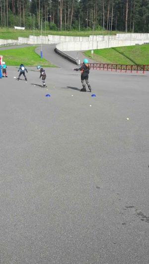 Один день из летних занятий нашего горнолыжного клуба