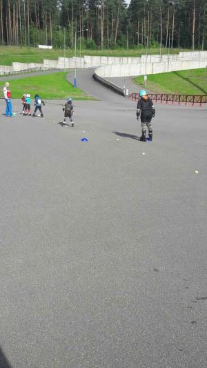 Один день из летних занятий нашего горнолыжного клуба