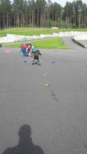 Один день из летних занятий нашего горнолыжного клуба