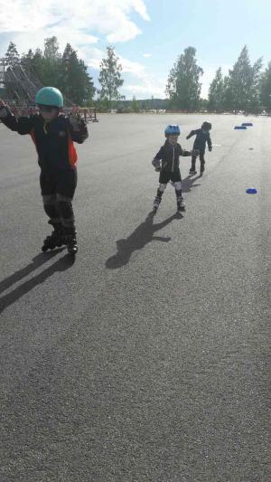 Один день из летних занятий нашего горнолыжного клуба