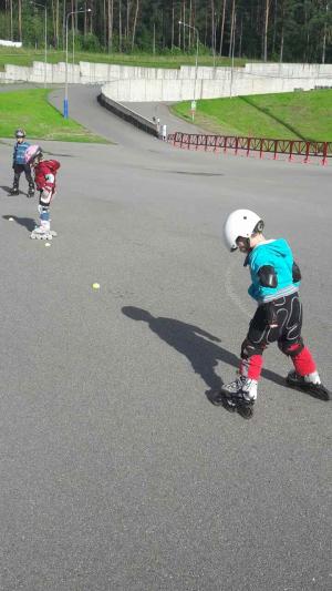 Один день из летних занятий нашего горнолыжного клуба