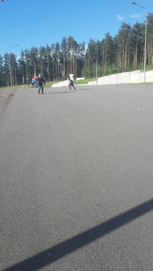 Один день из летних занятий нашего горнолыжного клуба